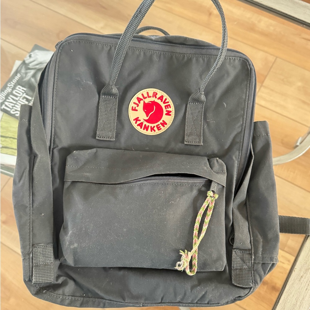 Kånken Black Backpack